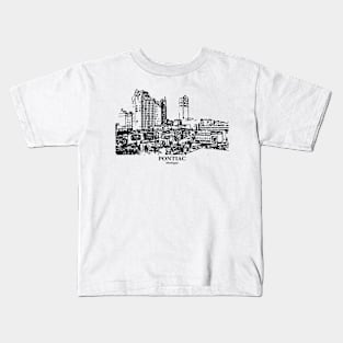 Pontiac - Michigan Kids T-Shirt